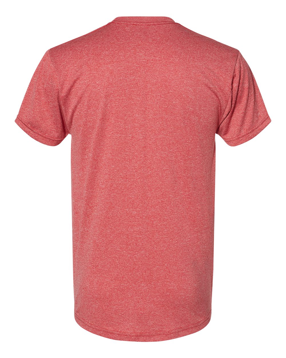 Unisex USA-Made Performance T-Shirt - Back - B11979713 - Cationic Red