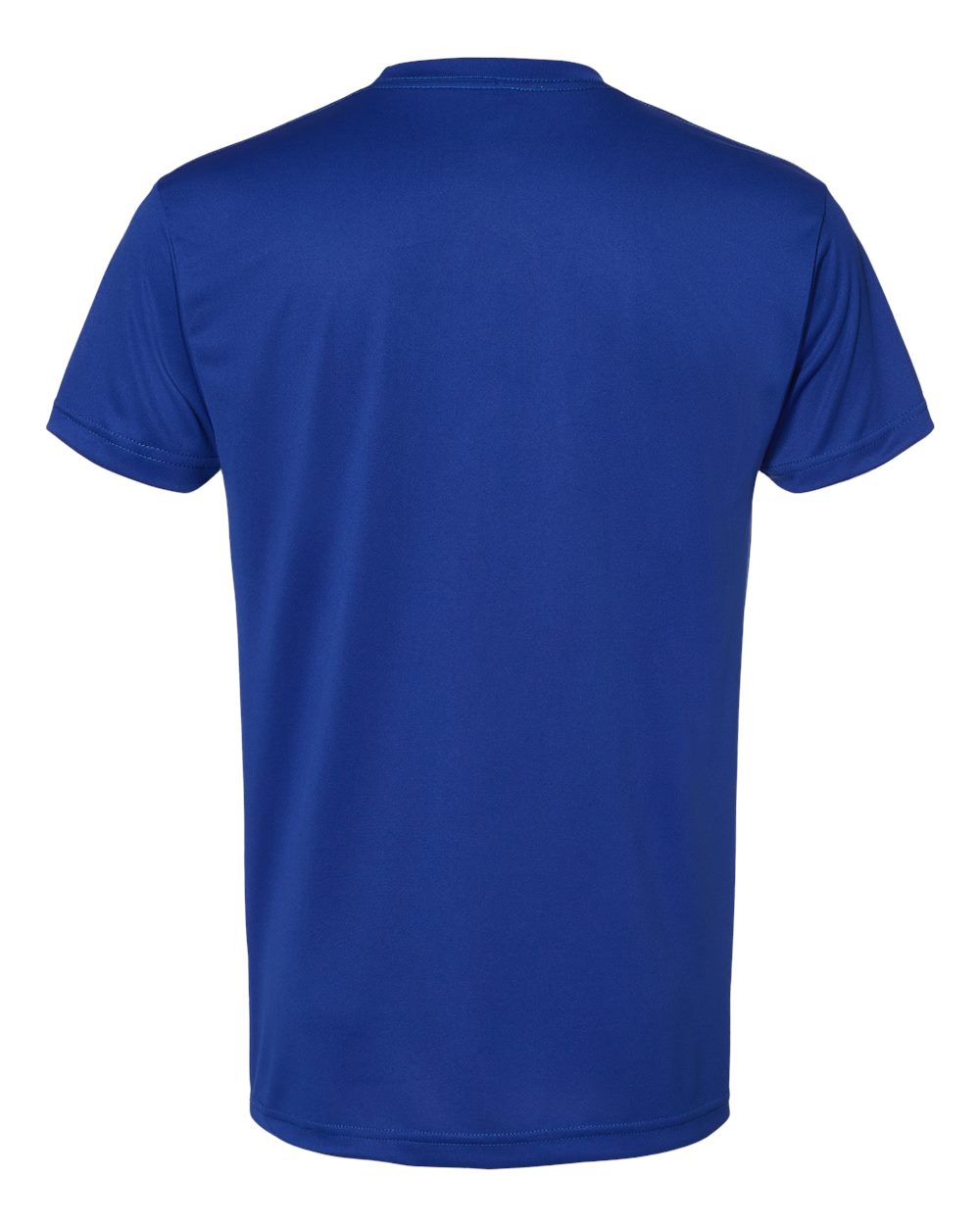 Unisex USA-Made Performance T-Shirt - Back - B11979753 - Royal Blue