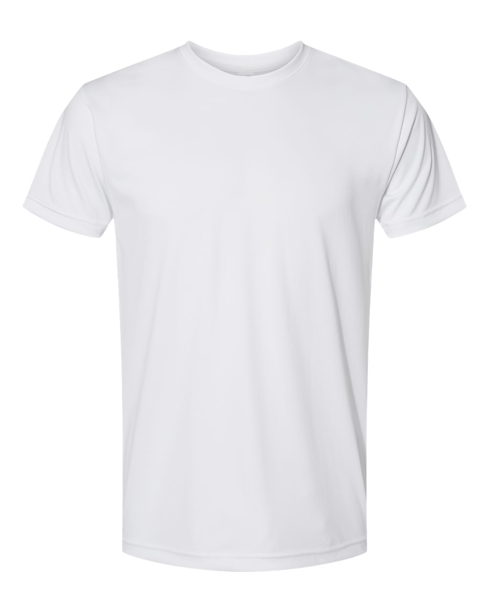 Unisex USA-Made Performance T-Shirt - Front - B11979003 - White