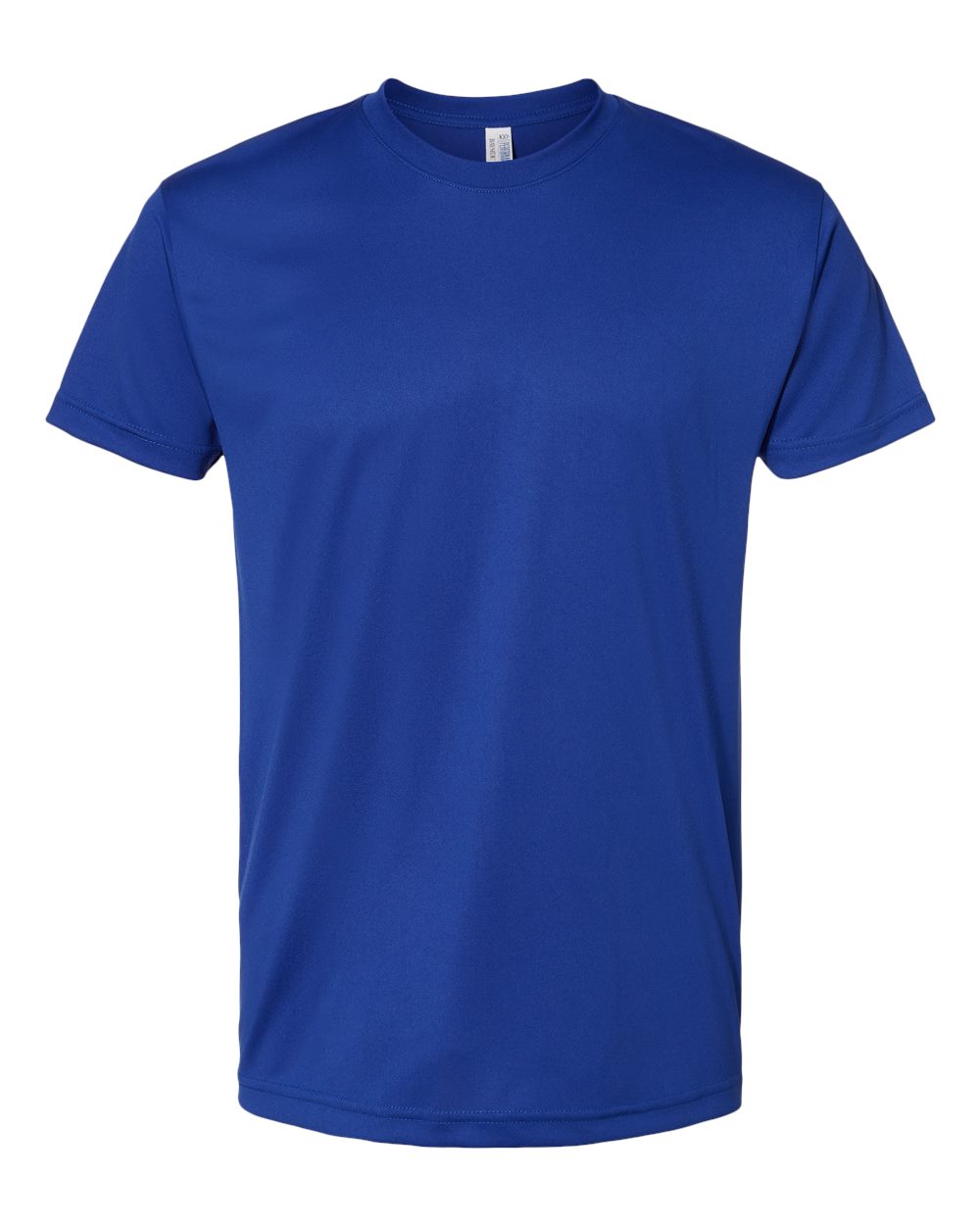 Unisex USA-Made Performance T-Shirt - Front - B11979753 - Royal Blue