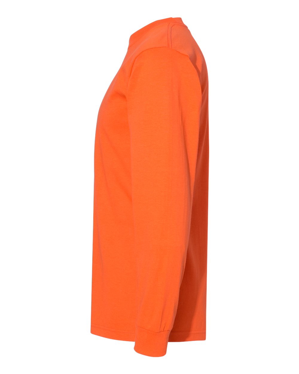 Unisex USA-Made Long Sleeve T-Shirt - DirectSide - B02379663 - Orange