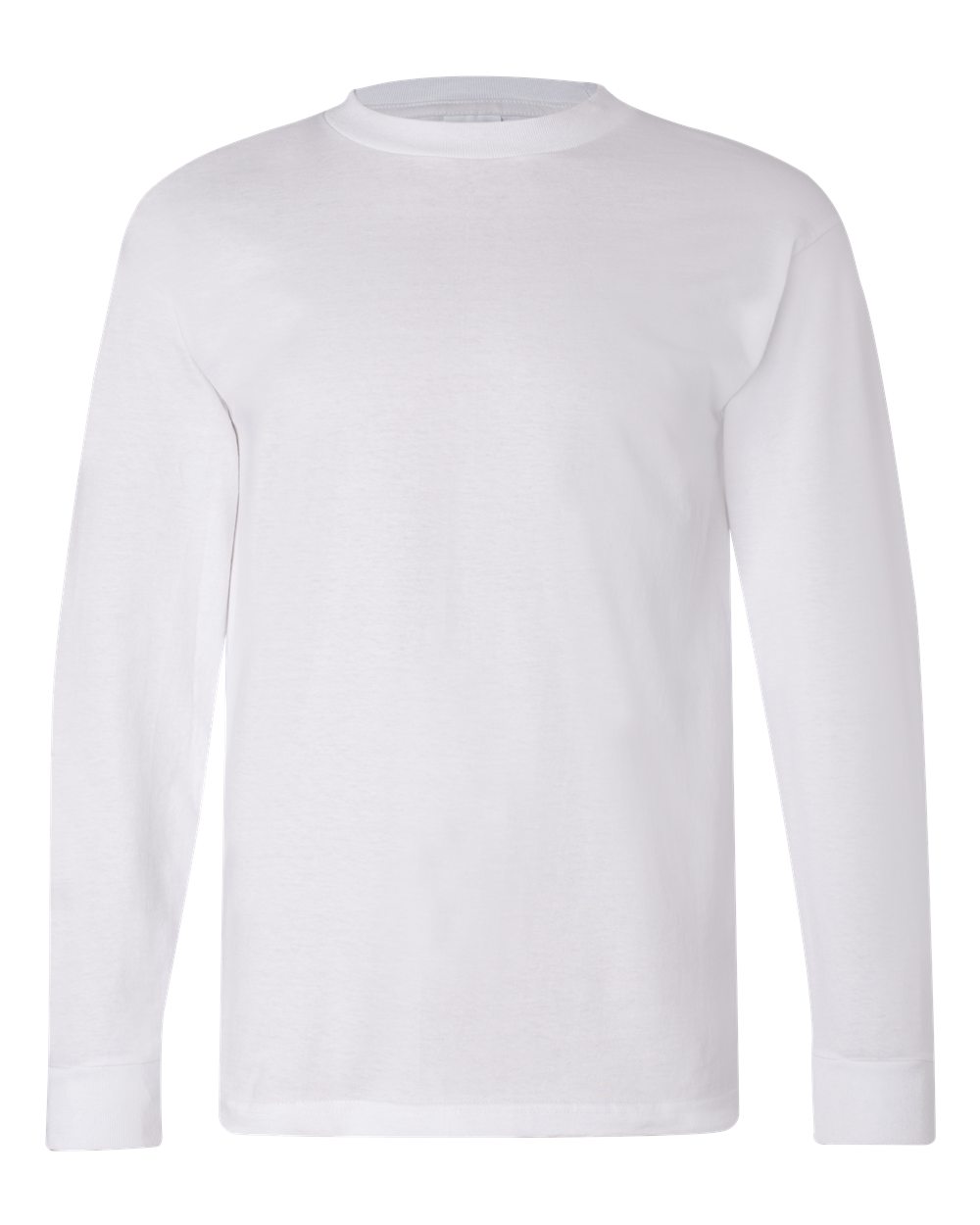 Unisex USA-Made Long Sleeve T-Shirt - Front - B02379003 - White