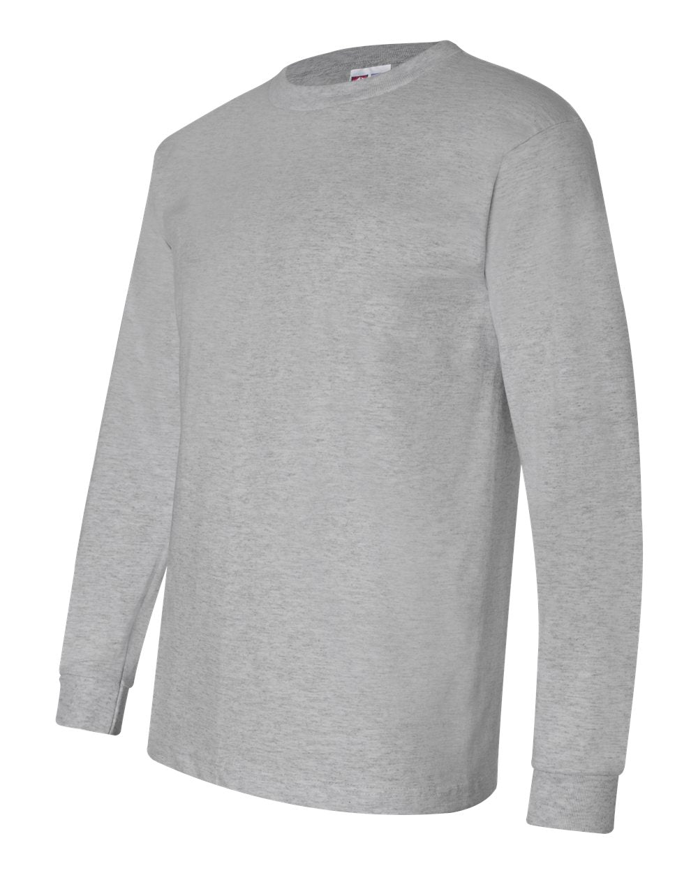 Unisex USA-Made Long Sleeve T-Shirt - Side - B02379583 - Dark Ash