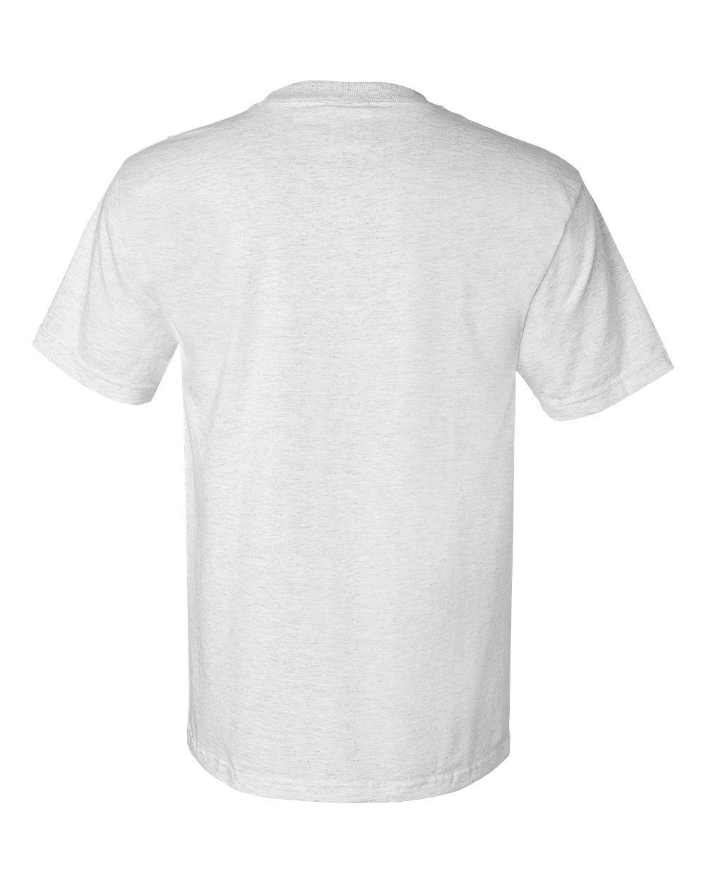 Unisex Union-Made T-Shirt - Back - B03479023 - Ash