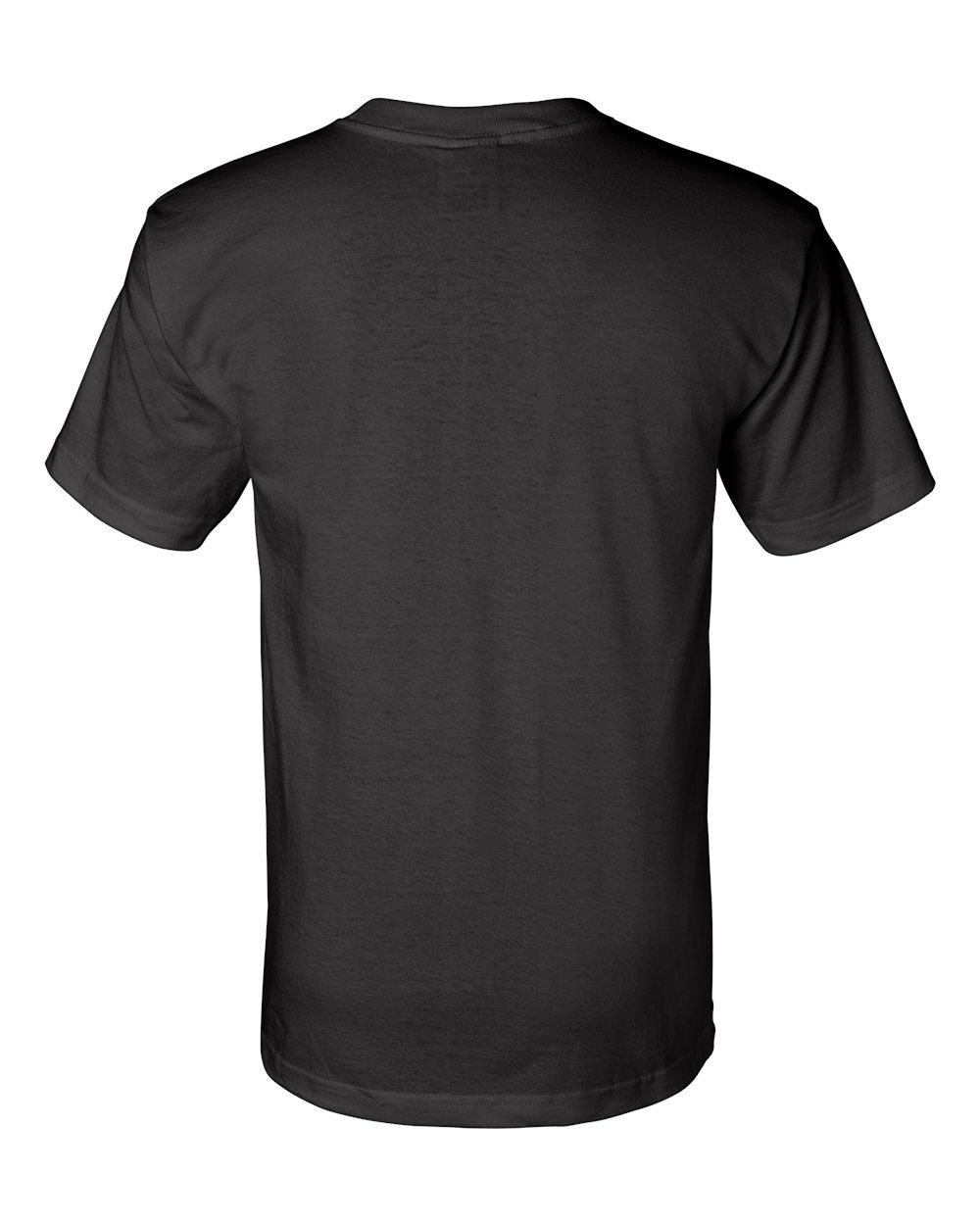Unisex Union-Made T-Shirt - Back - B03479503 - Black