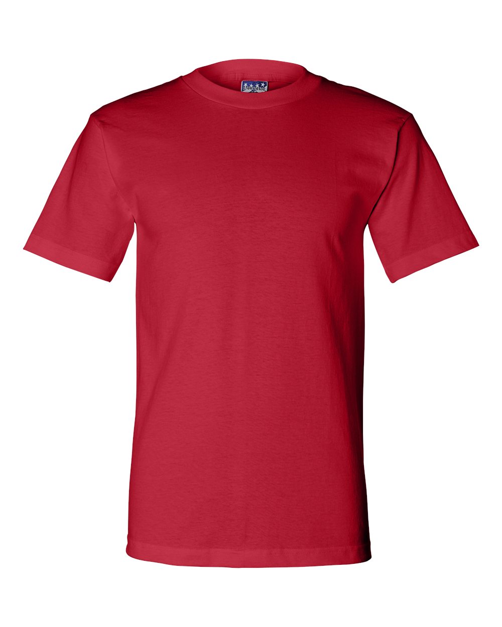Unisex Union-Made T-Shirt - Front - B03479703 - Red