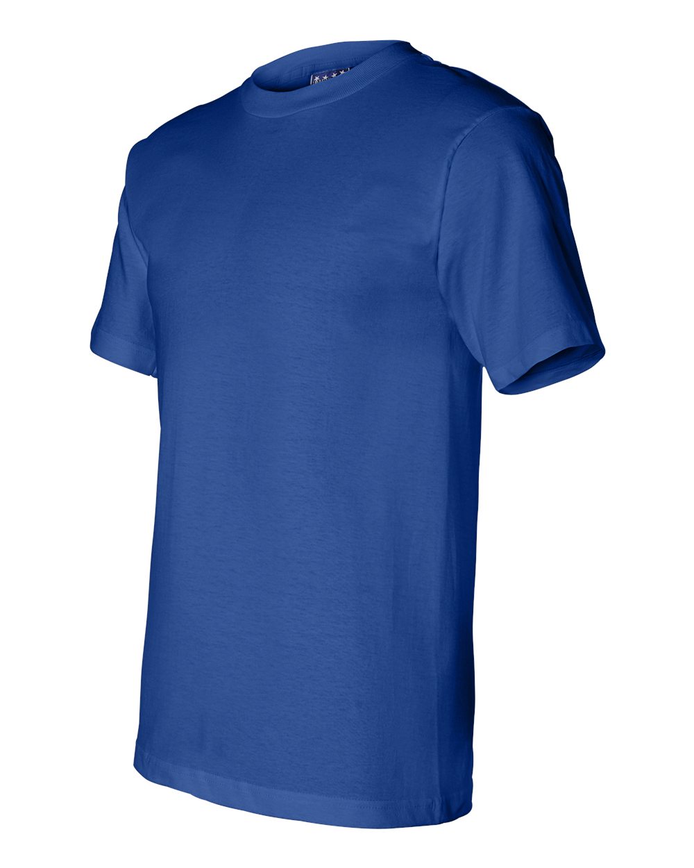 Unisex Union-Made T-Shirt - Side - B03479753 - Royal Blue