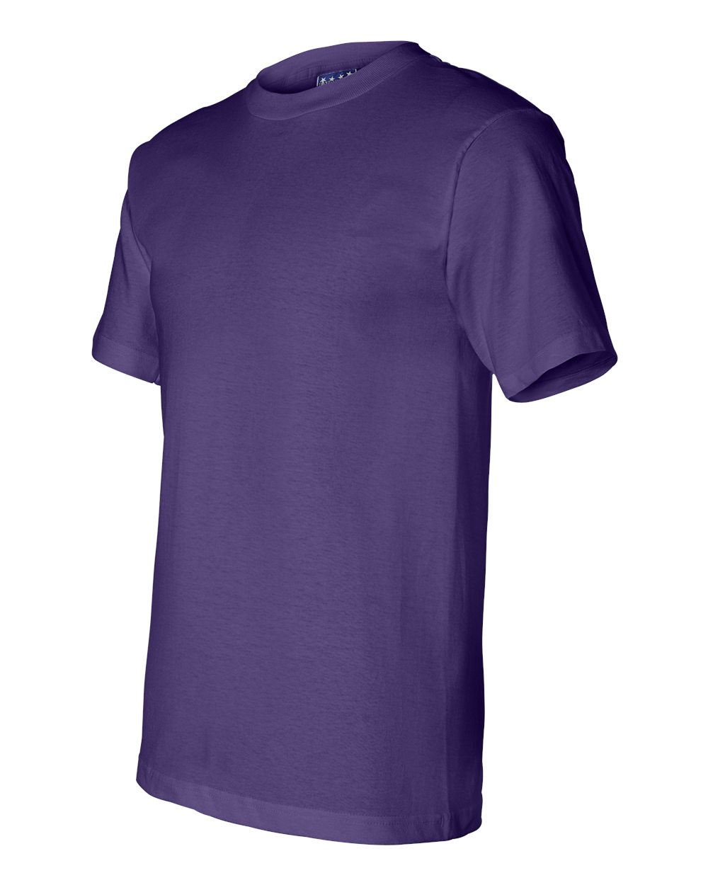 Unisex Union-Made T-Shirt - Side - B03479963 - Purple