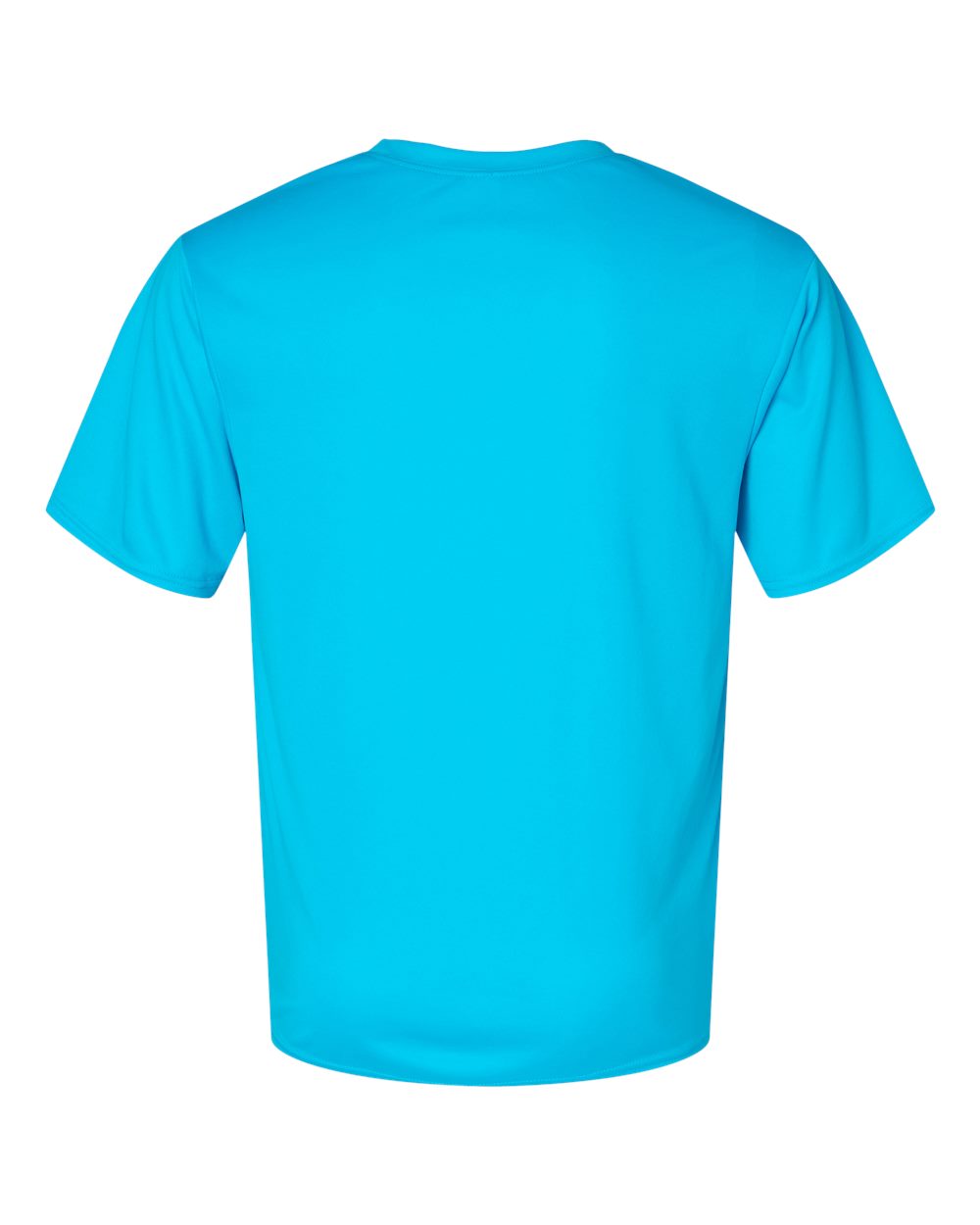 Unisex Performance T-Shirt - Back - B09285062 - Electric Blue