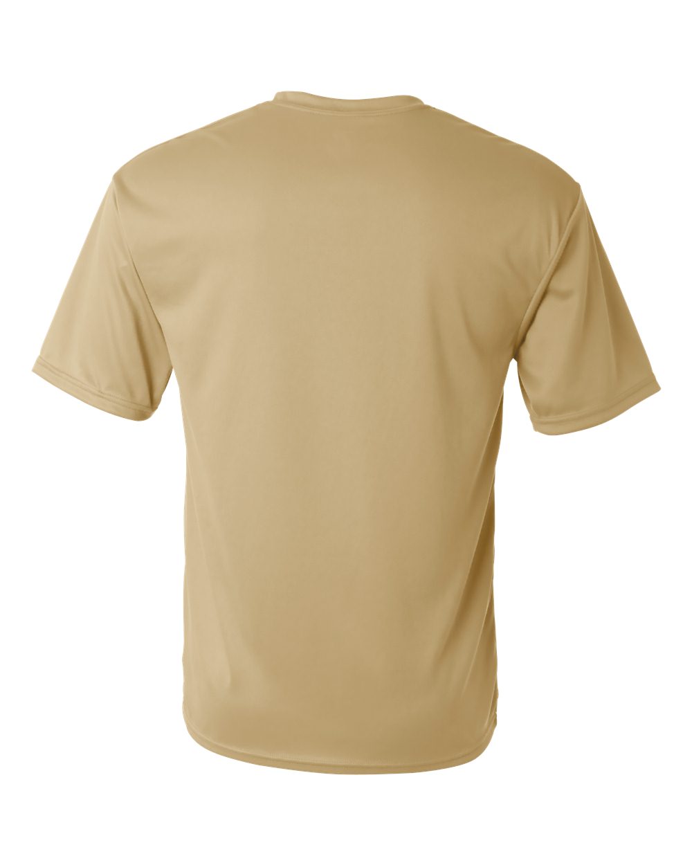Unisex Performance T-Shirt - Back - B09285282 - Vegas Gold