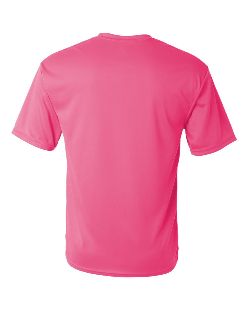 Unisex Performance T-Shirt - Back - B09285302 - Pink