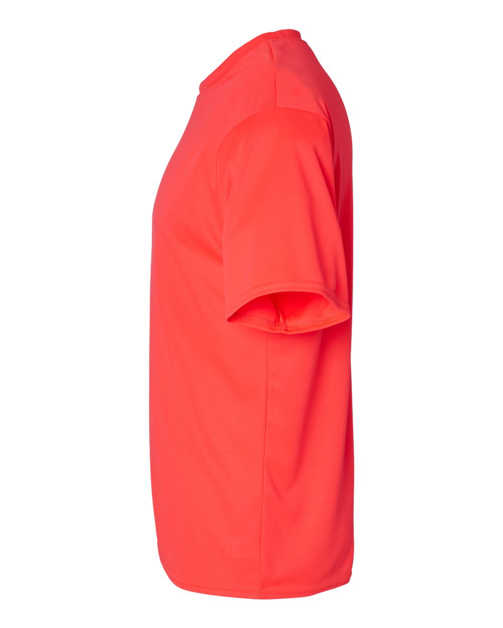 Unisex Performance T-Shirt - DirectSide - B09285272 - Hot Coral
