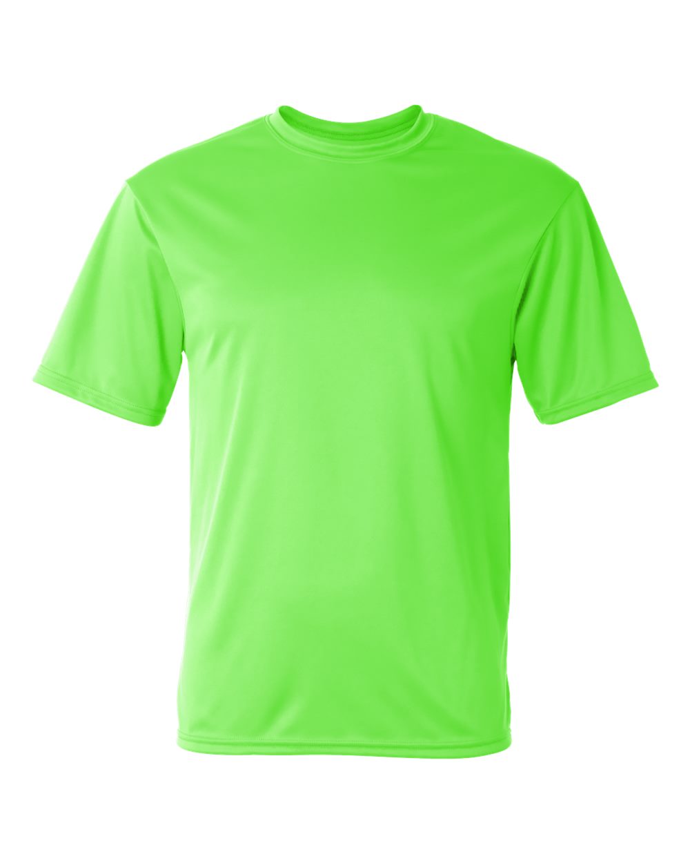 Unisex Performance T-Shirt - Front - B09285162 - Lime