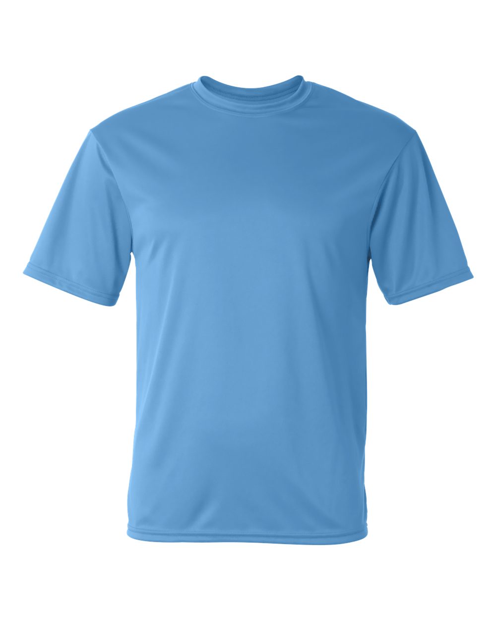 Unisex Performance T-Shirt - Front - B09285262 - Columbia Blue