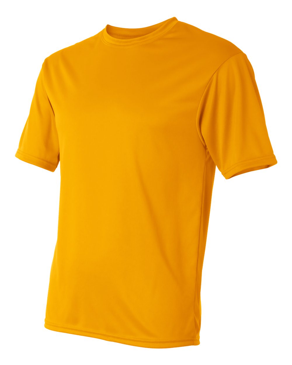 Unisex Performance T-Shirt - Side - B09285122 - Gold