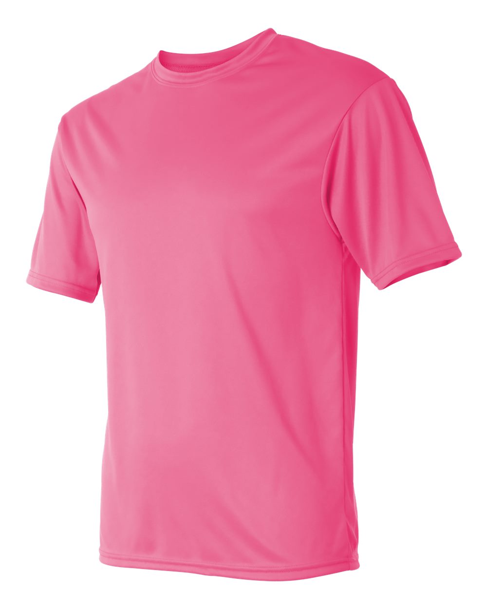 Unisex Performance T-Shirt - Side - B09285302 - Pink