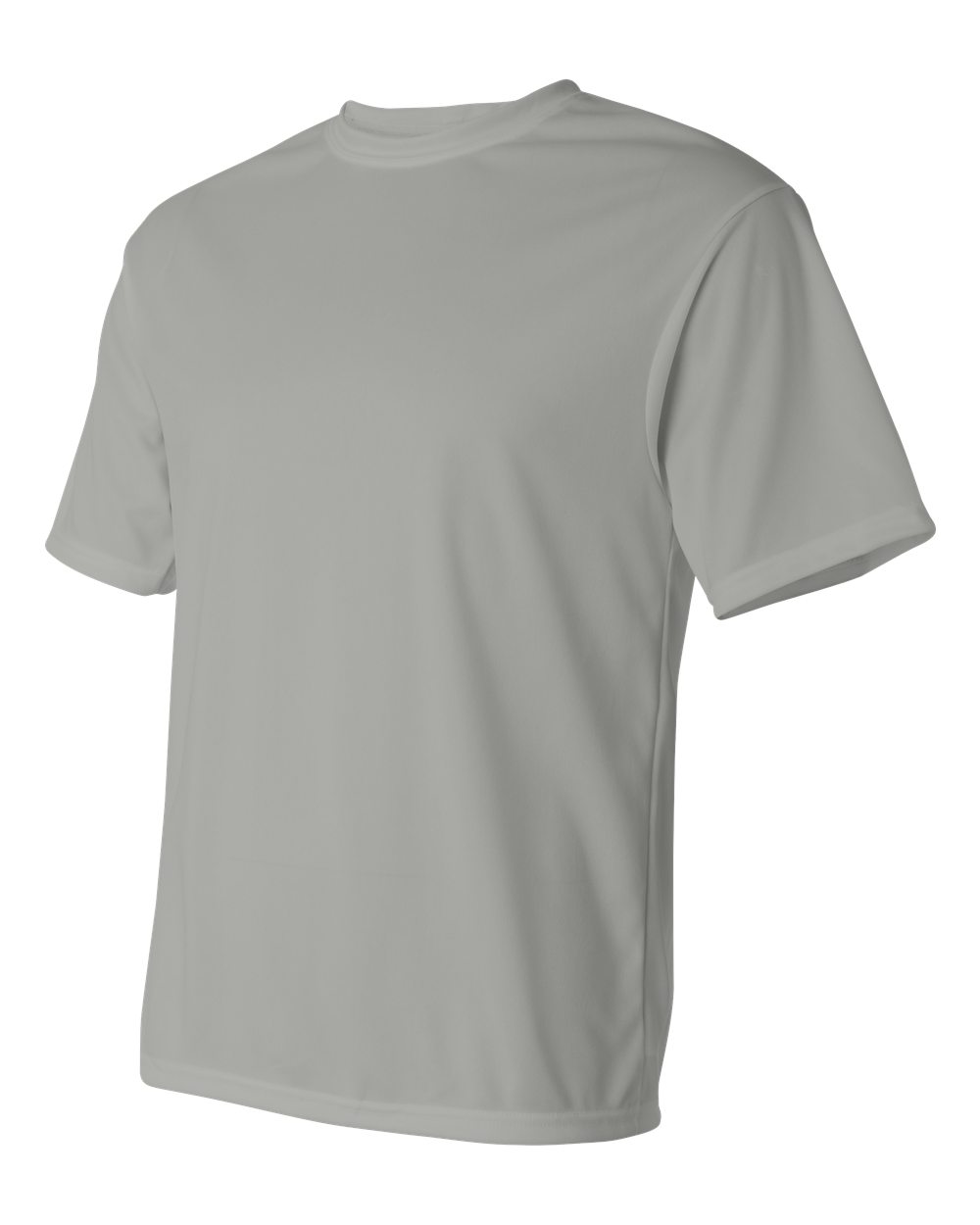 Unisex Performance T-Shirt - Side - B09285352 - Silver