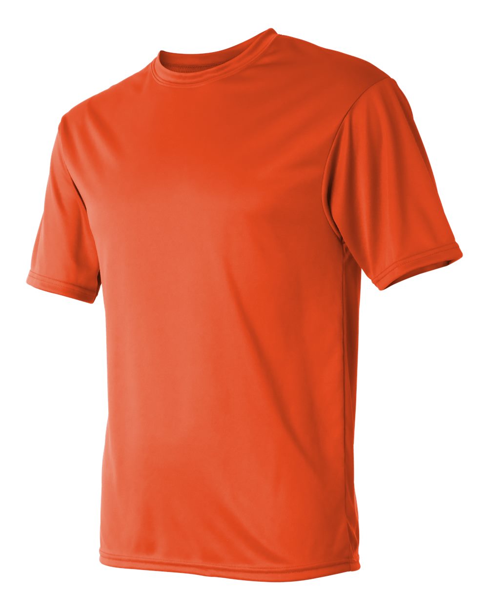 Unisex Performance T-Shirt - Side - B09285662 - Burnt Orange