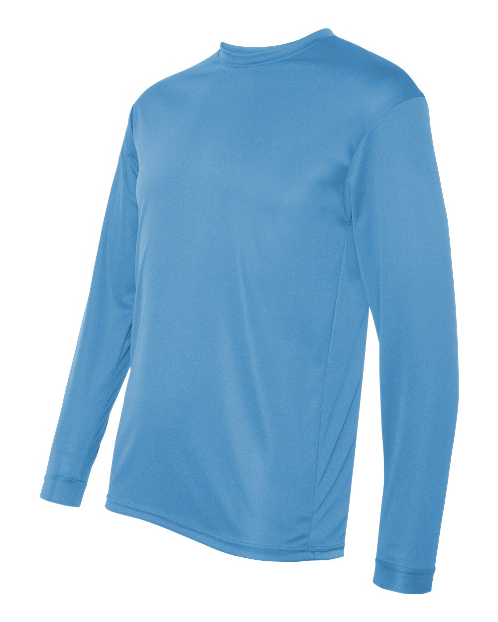 Unisex Performance Long Sleeve T-Shirt - Side - B85585263 - Columbia Blue