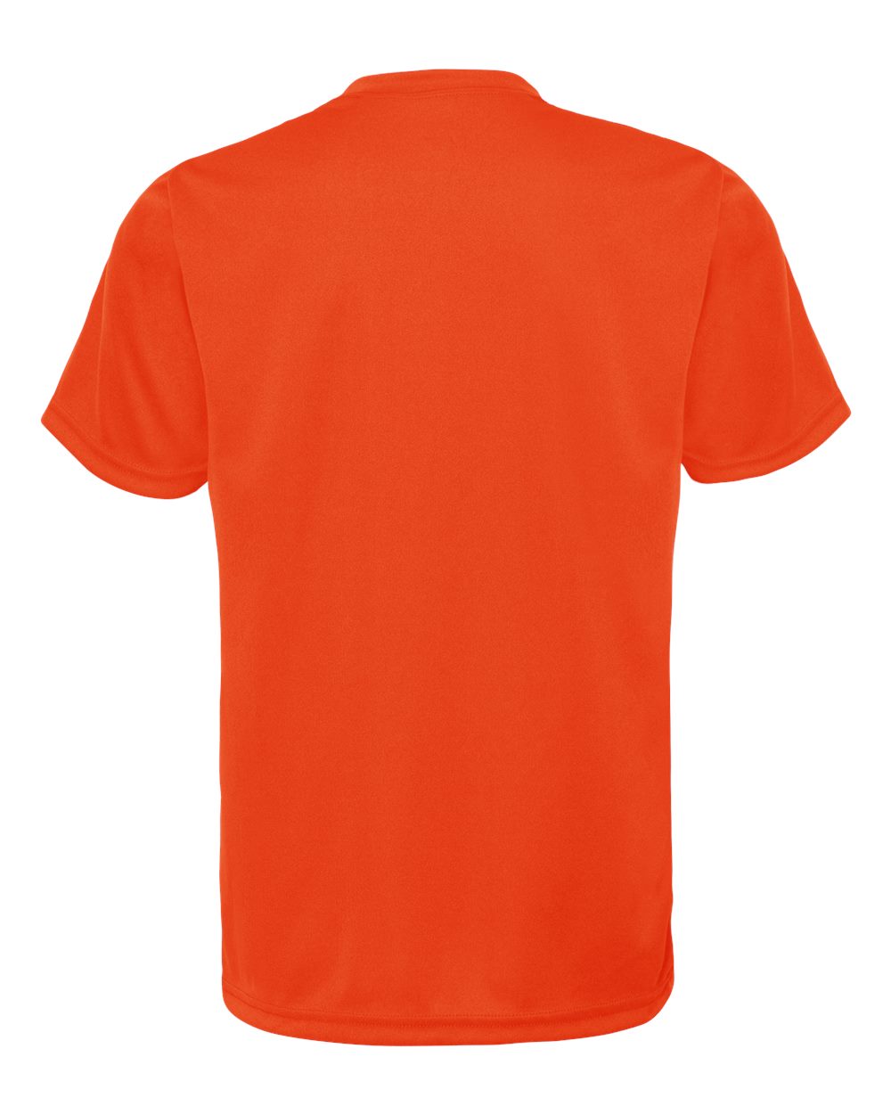 Youth Performance T-Shirt - Back - B85685662 - Burnt Orange