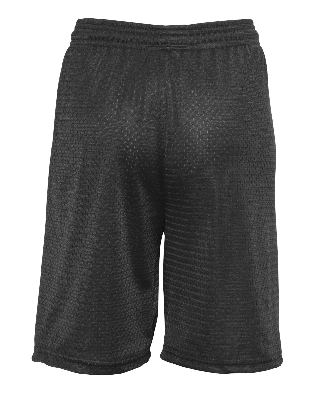 Youth Mesh Shorts - Back - B85985502 - Black