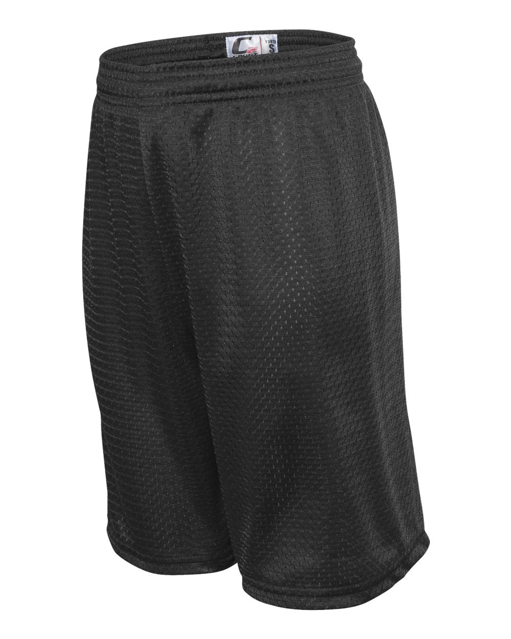 Youth Mesh Shorts - Side - B85985502 - Black