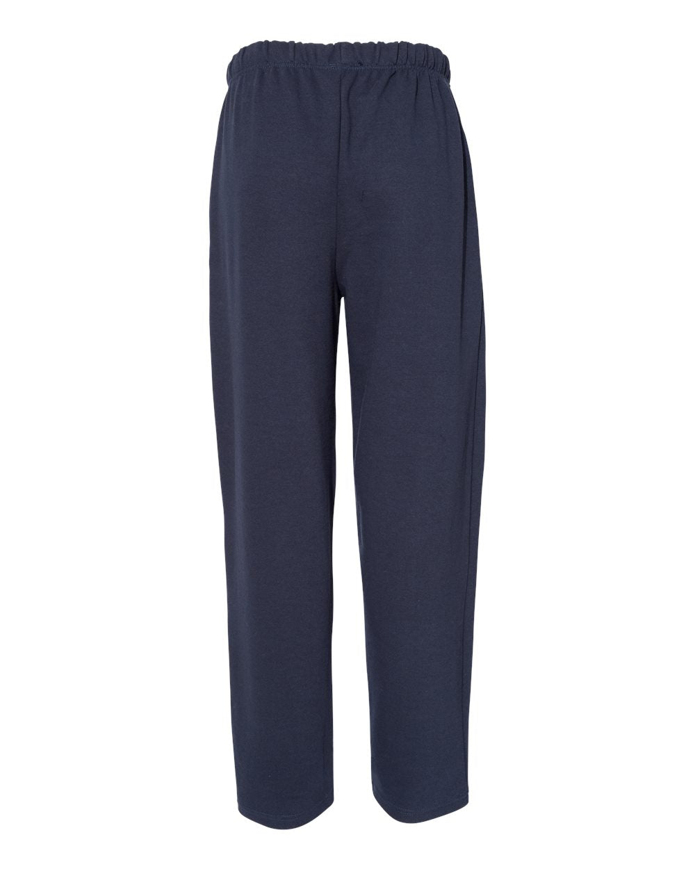 Men's Open-Bottom Sweatpants - Back - B76185652 - Navy