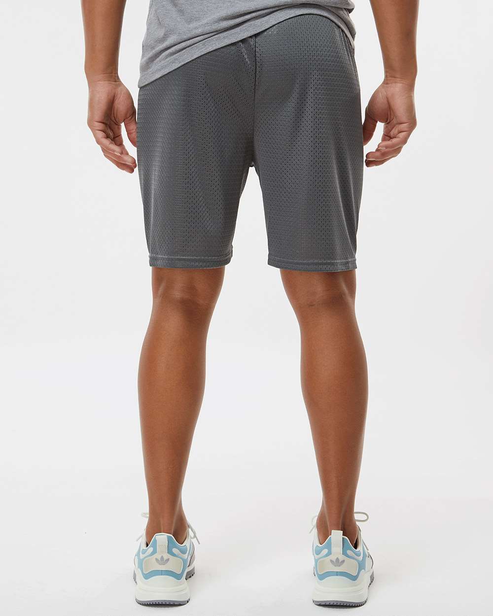 Men's Mesh 7" Shorts - OnModelBack - B89785093 - Graphite
