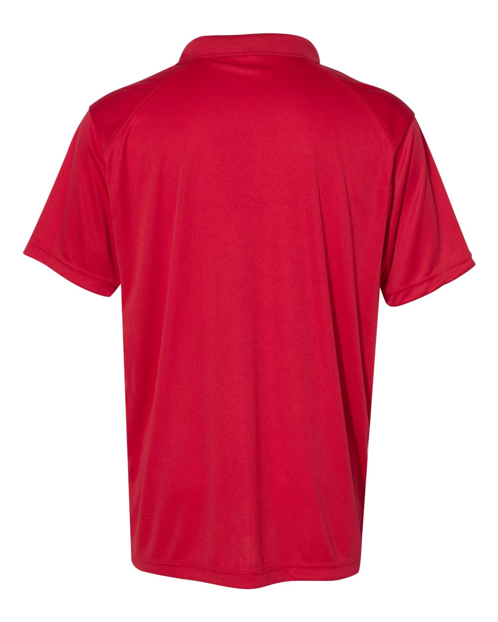 Men's Utility Polo - Back - B89885702 - Red