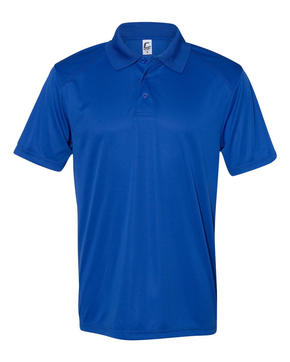 Men's Utility Polo - Front - B89885752 - Royal