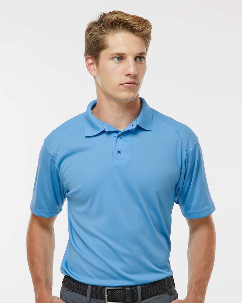 Men's Utility Polo - OnModelFront - B89885252 - Columbia Blue