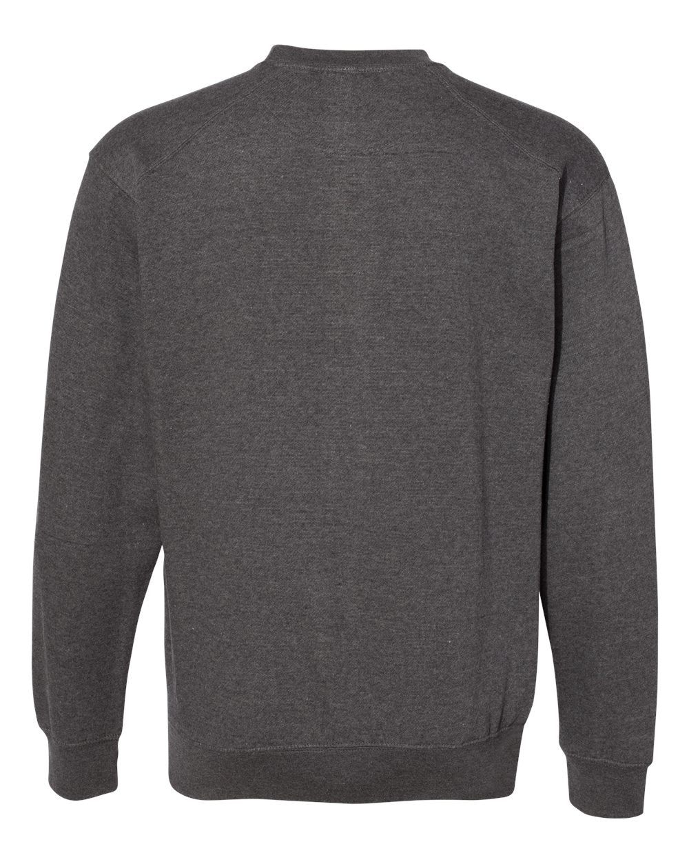 Men's Crewneck Sweatshirt - Back - B24485092 - Charcoal