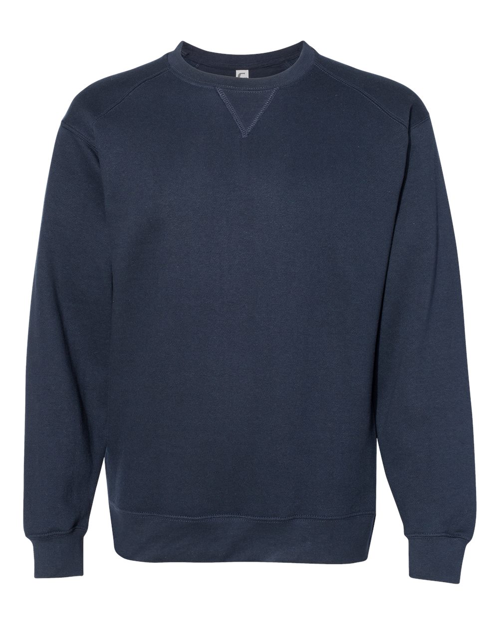 Men's Crewneck Sweatshirt - Front - B24485652 - Navy