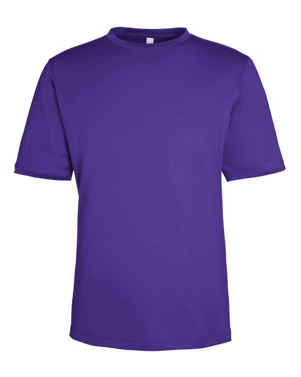 Unisex Capital Performance T-Shirt - Front - B254A7672 - Campus Purple