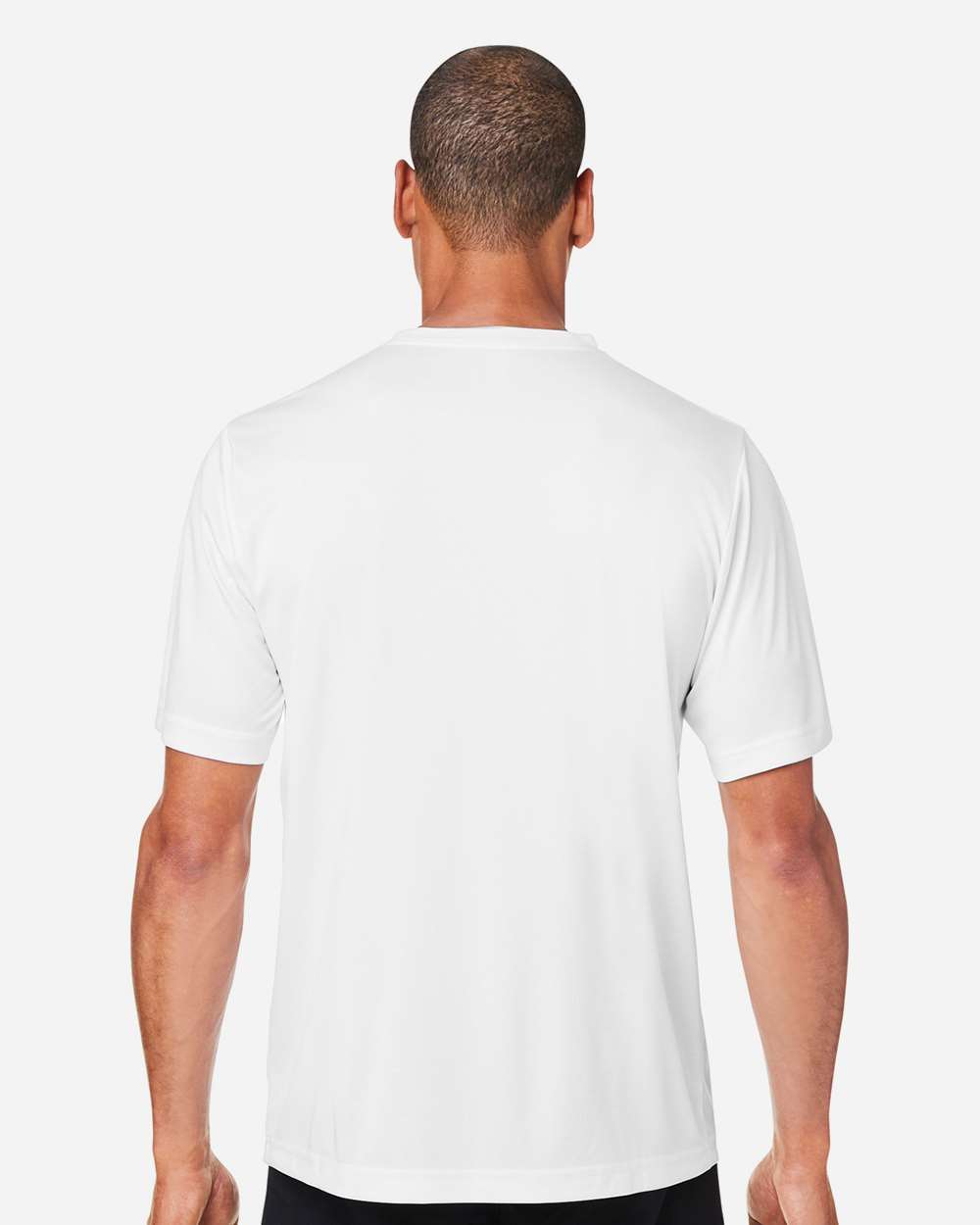 Unisex Capital Performance T-Shirt - OnModelBack - B254A7002 - White
