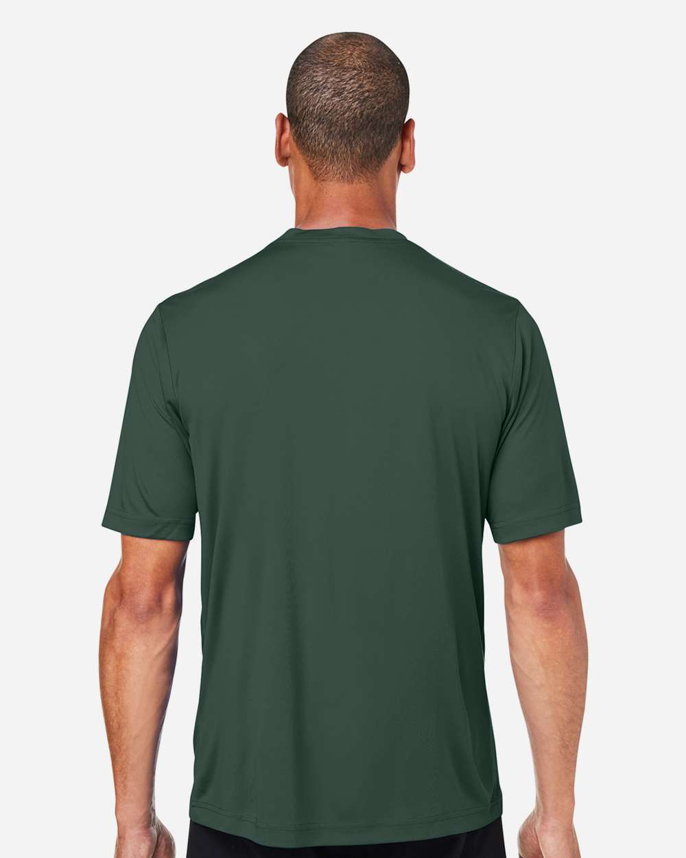 Unisex Capital Performance T-Shirt - OnModelBack - B254A7542 - Forest
