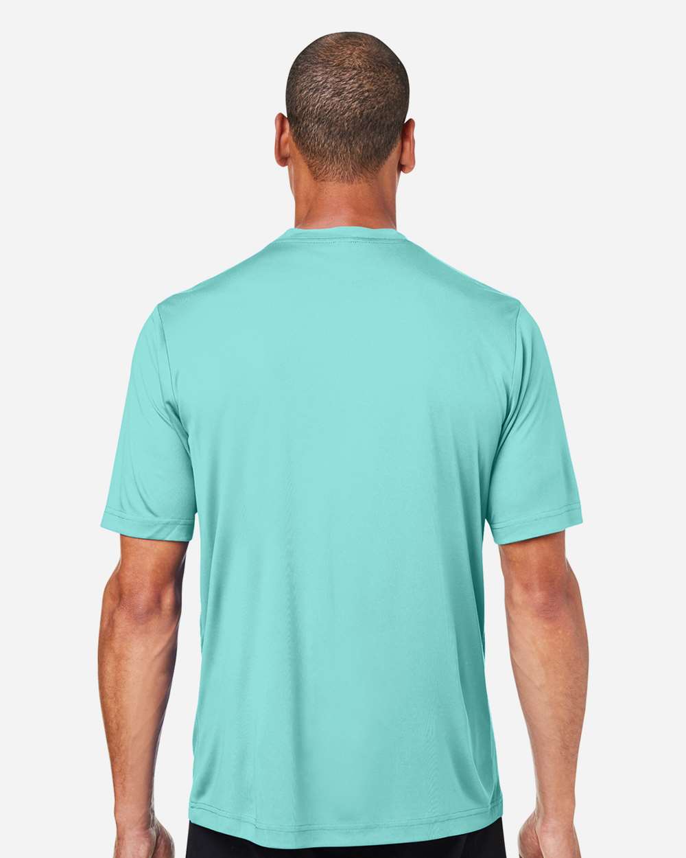 Unisex Capital Performance T-Shirt - OnModelBack - B254A7592 - Sea Glass