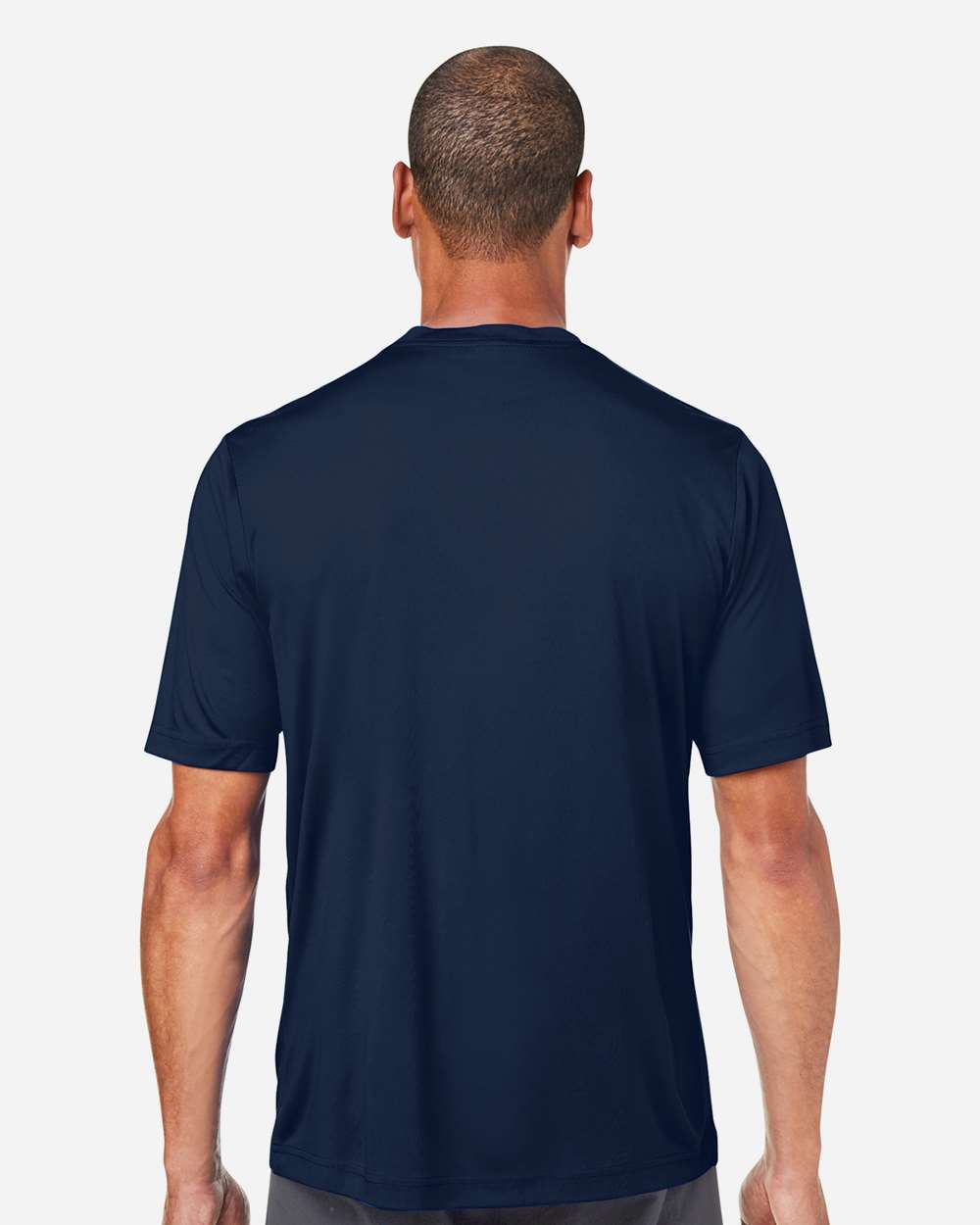 Unisex Capital Performance T-Shirt - OnModelBack - B254A7652 - Classic Navy