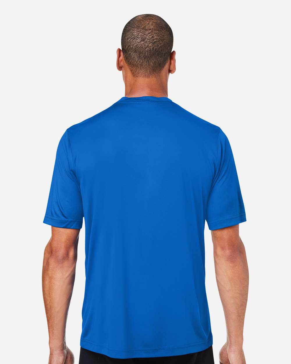 Unisex Capital Performance T-Shirt - OnModelBack - B254A7752 - True Royal