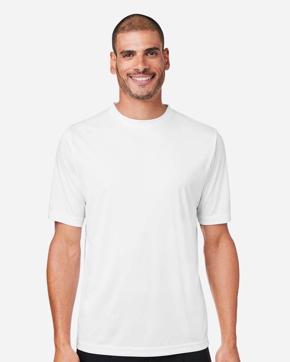 Unisex Capital Performance T-Shirt - OnModelFront - B254A7002 - White