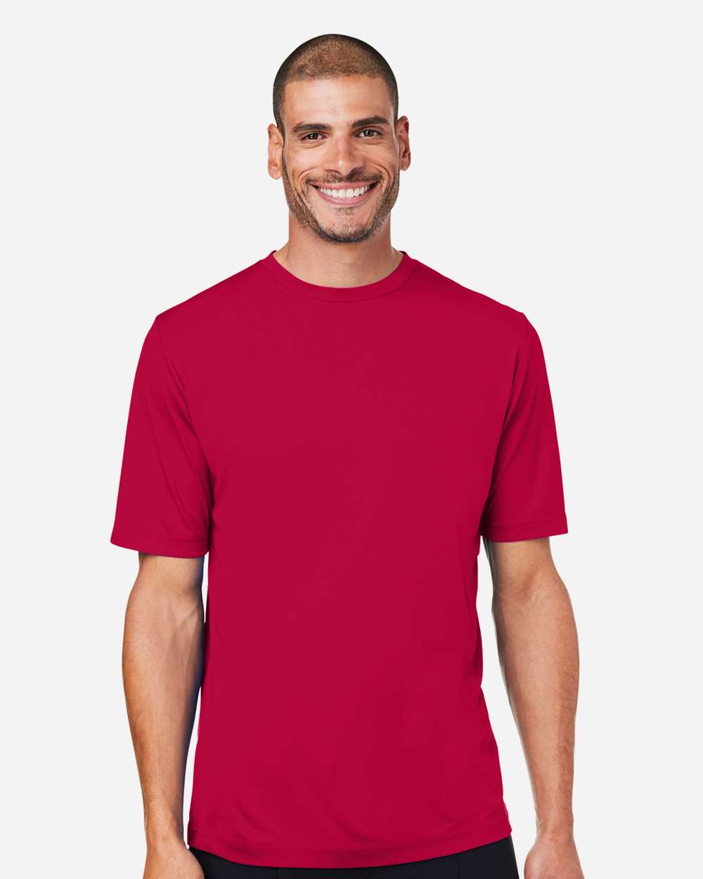 Unisex Capital Performance T-Shirt - OnModelFront - B254A7702 - Classic Red