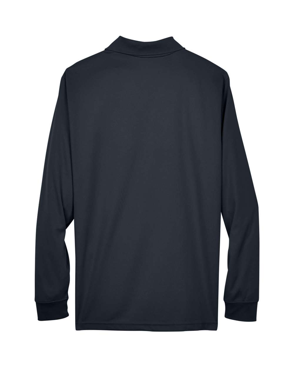 Men's Pinnacle Performance Long Sleeve Piqué Polo - Back - B237A7583 - Carbon