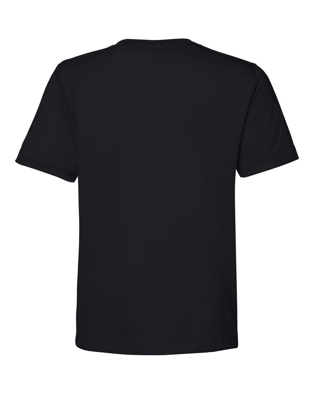 Youth Capital Performance T-Shirt - Back - B268A7502 - Black
