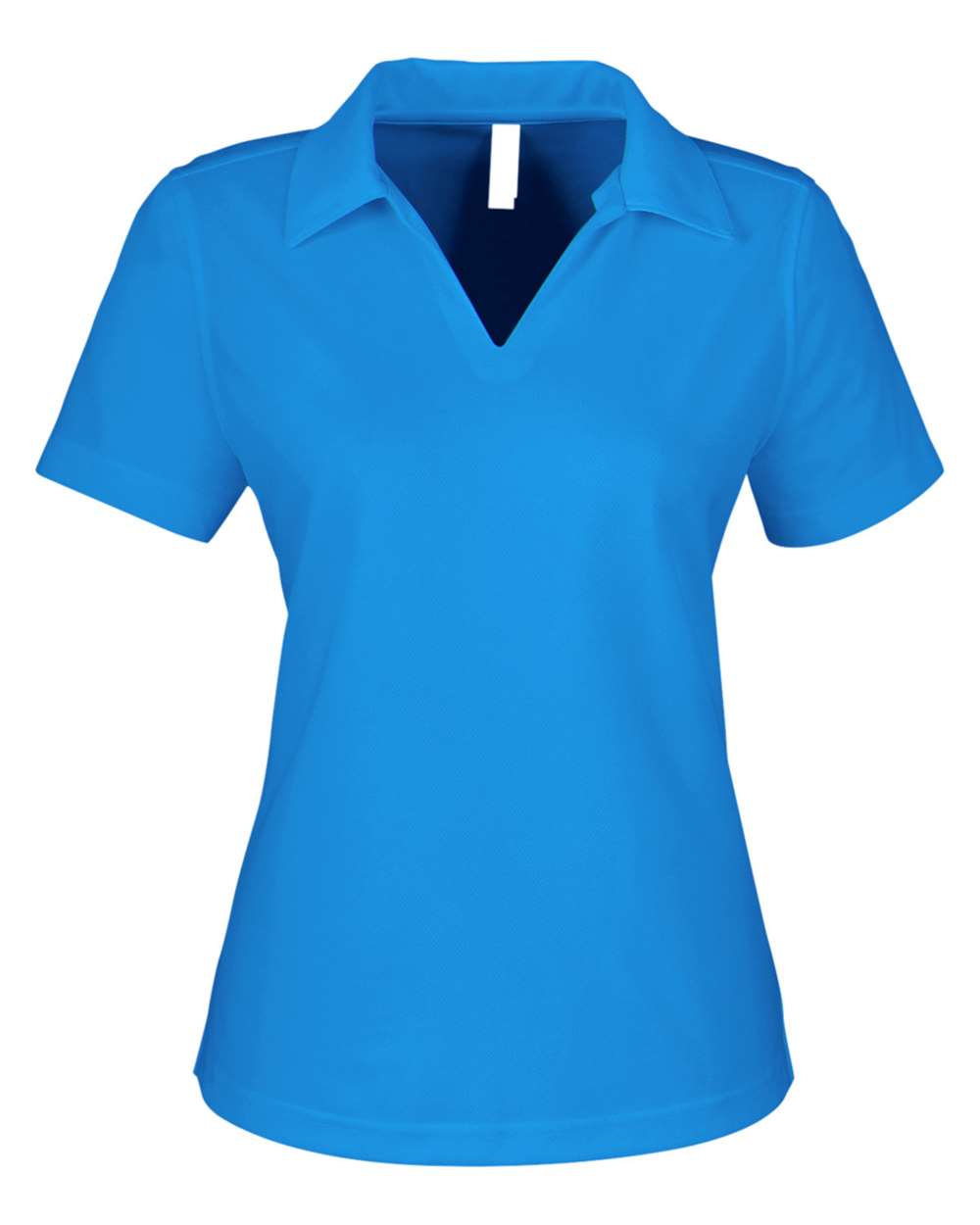 Women's Market Snag Protect Mesh Polo - Front - B260A7762 - Electric Blue