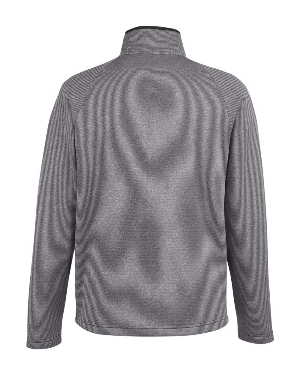 Men's Venture Heathered Stripe Full-Zip - Back - B311A7503 - Black/ White