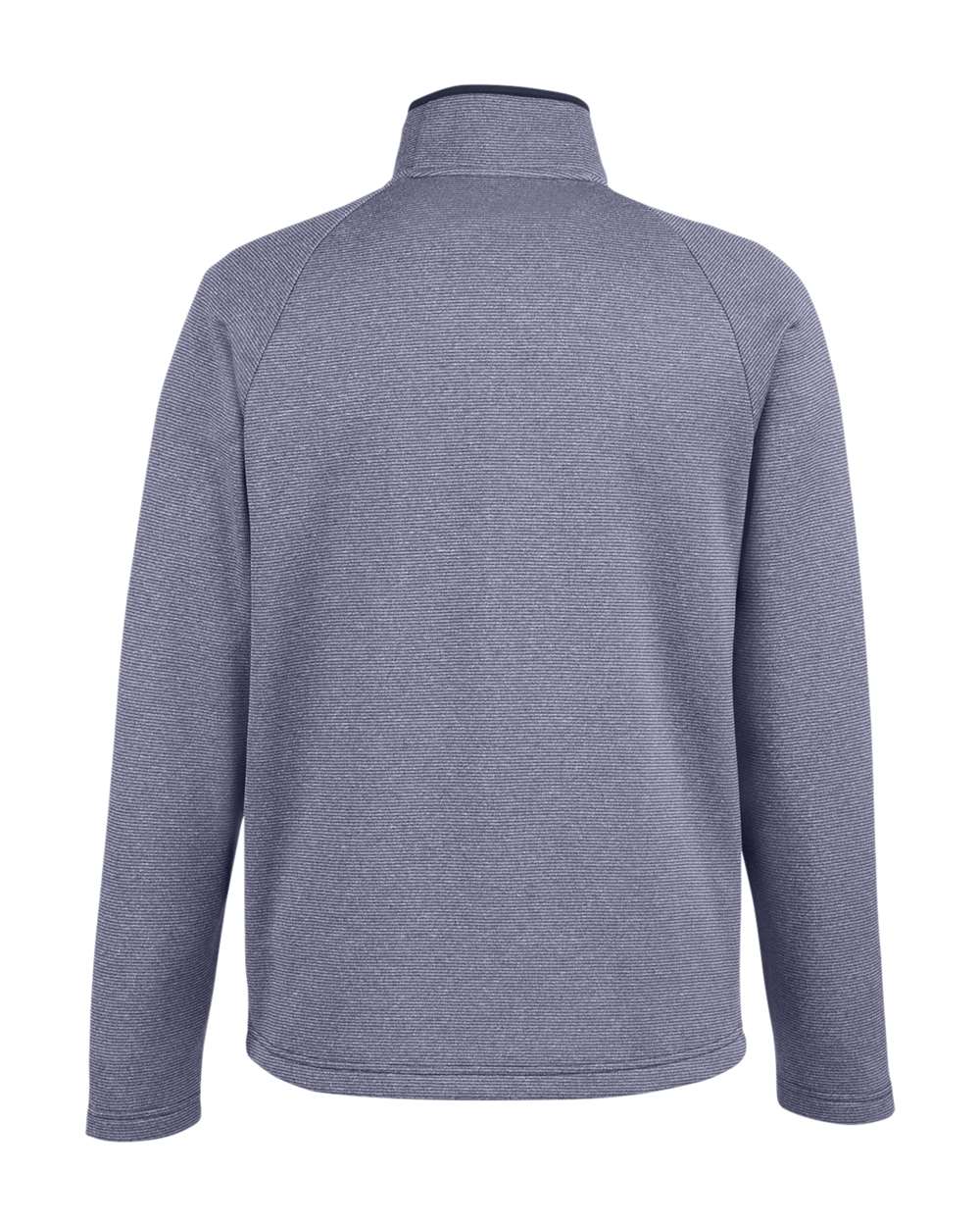 Men's Venture Heathered Stripe Full-Zip - Back - B311A7653 - Classic Navy/ White