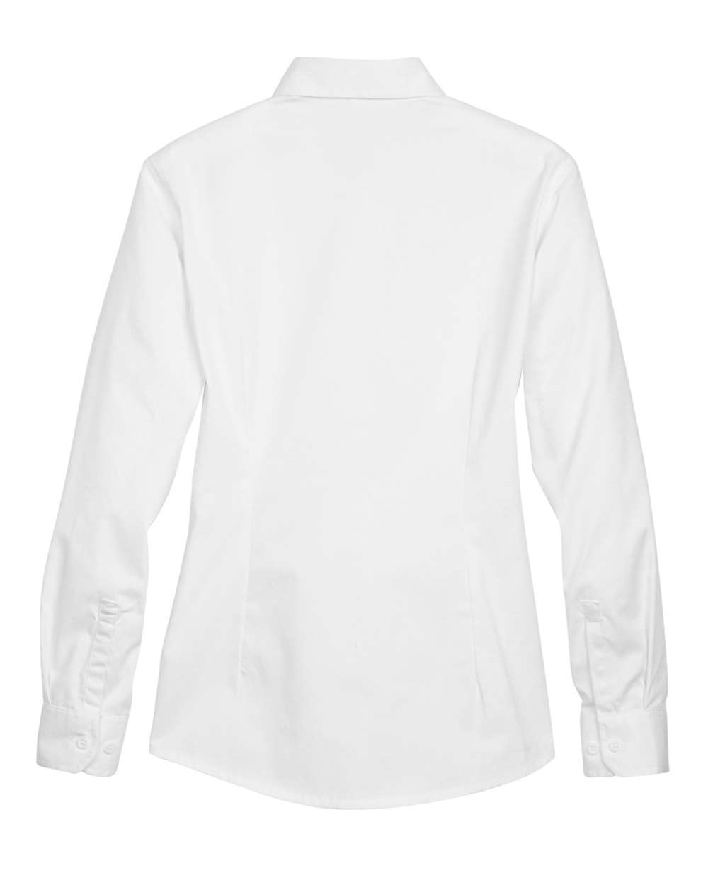 Women's Operate Twill Shirt - Back - B216A7002 - White