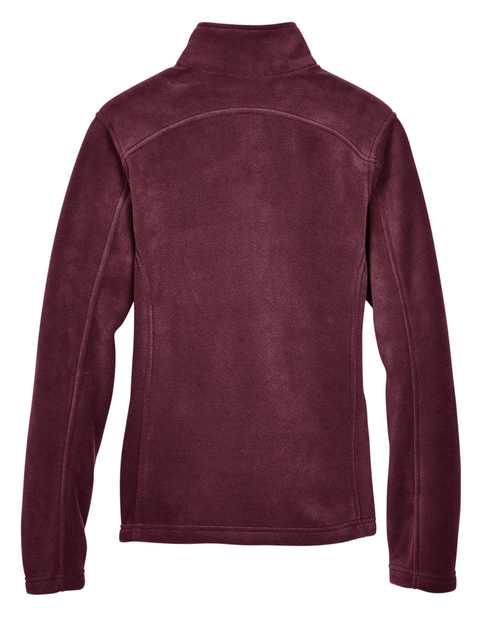 Women's Journey Fleece Jacket - Back - B213A7532 - Burgundy