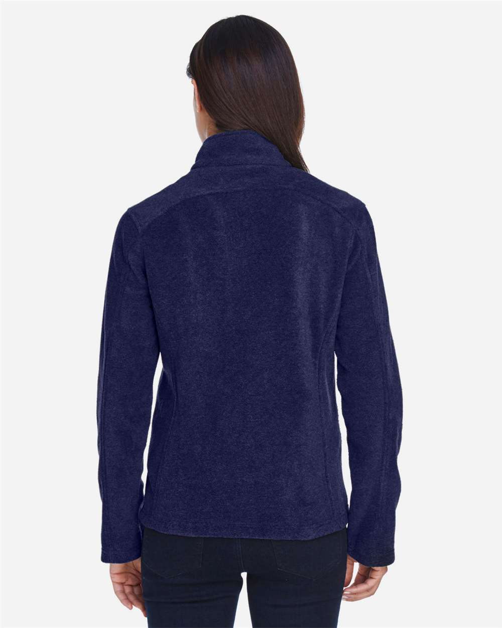 Women's Journey Fleece Jacket - OnModelBack - B213A7652 - Classic Navy