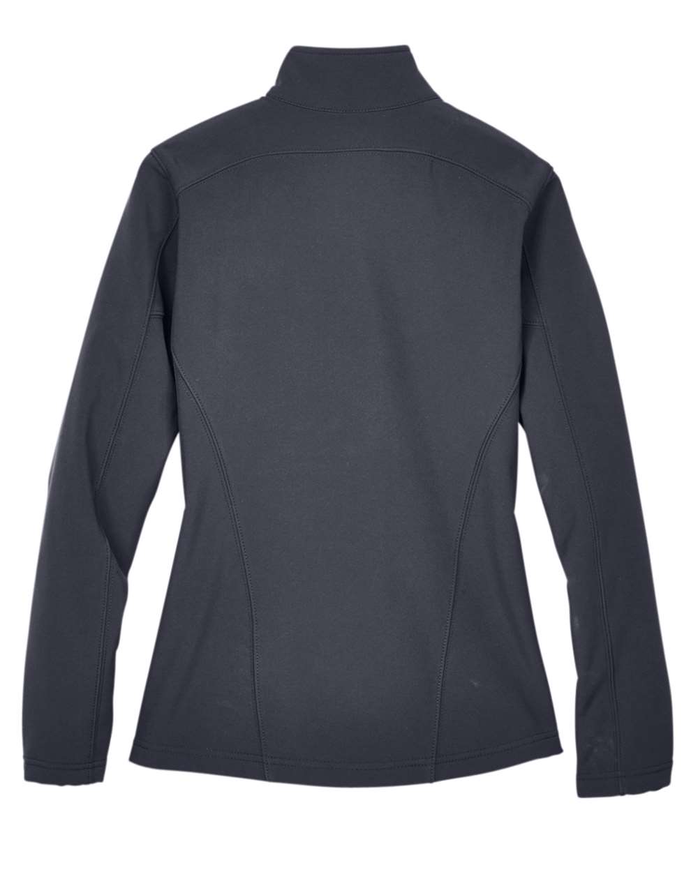Women's Cruise Two-Layer Fleece Bonded Soft Shell Jacket - Back - B210A7582 - Carbon